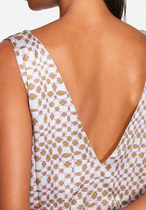 Neon Rose - Solange midi dress 
