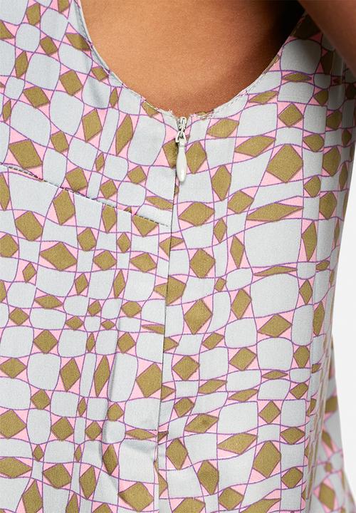 Neon Rose - Solange midi dress 