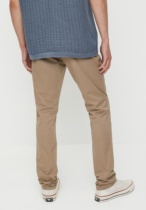 Jonathan D - Denzel Straight leg pant - Stone