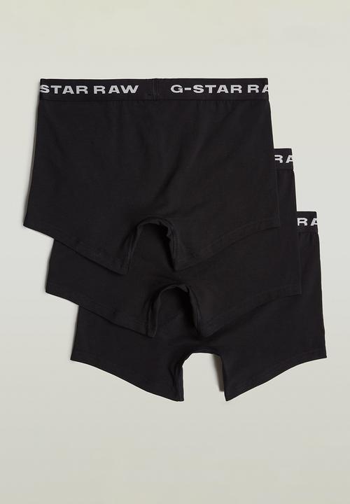 G-STAR - Boxer briefs 3 pack - black
