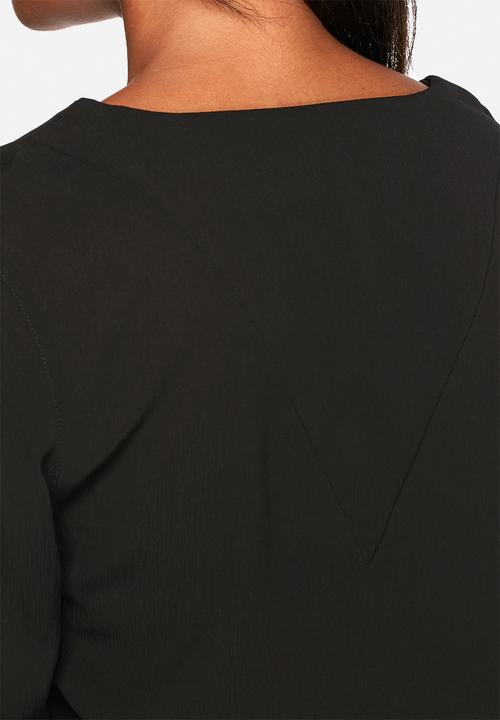Neon Rose - Flared sleeved blouse