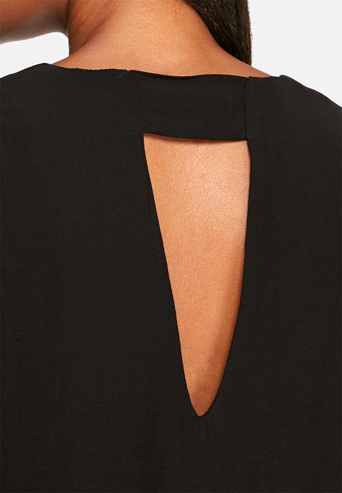 Neon Rose - Tie neck tunic