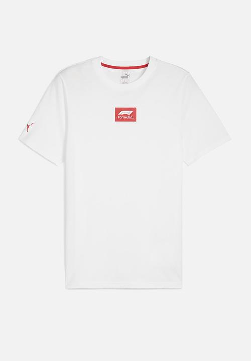 PUMA - F1 ESS Logo Tee + - PUMA White