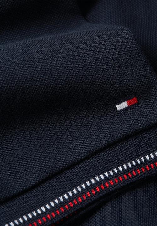 Tommy Hilfiger - Slim rwb tipping polo 1/2slv - desert sky