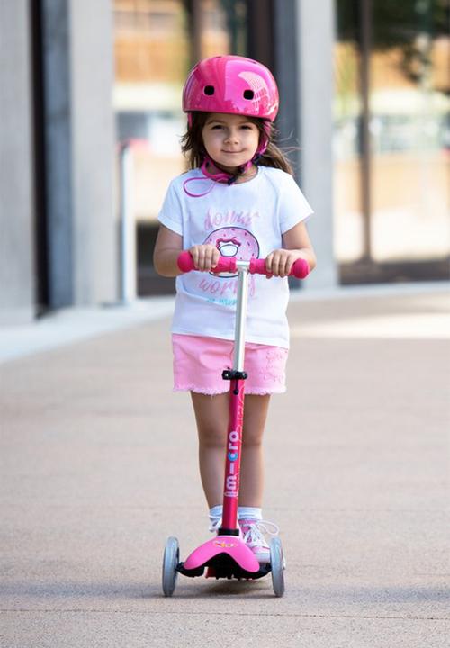 MICRO - Helmet raspberry small - pink
