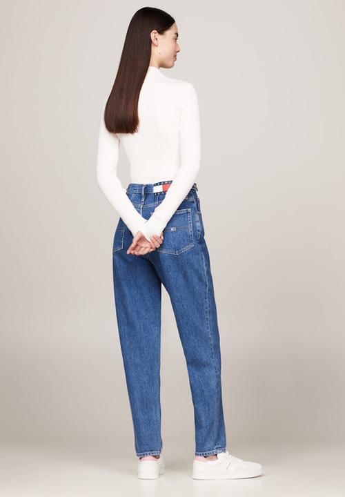 Tommy Hilfiger - Mom jean uh tpr tab - denim medium