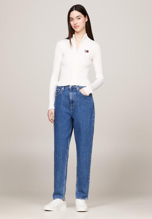 Tommy Hilfiger - Mom jean uh tpr tab - denim medium