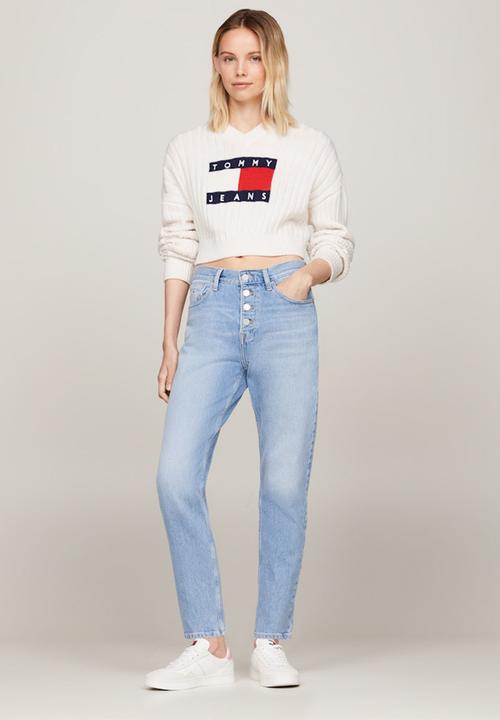 Tommy Hilfiger - Izzie hgh sl ank bf - denim light