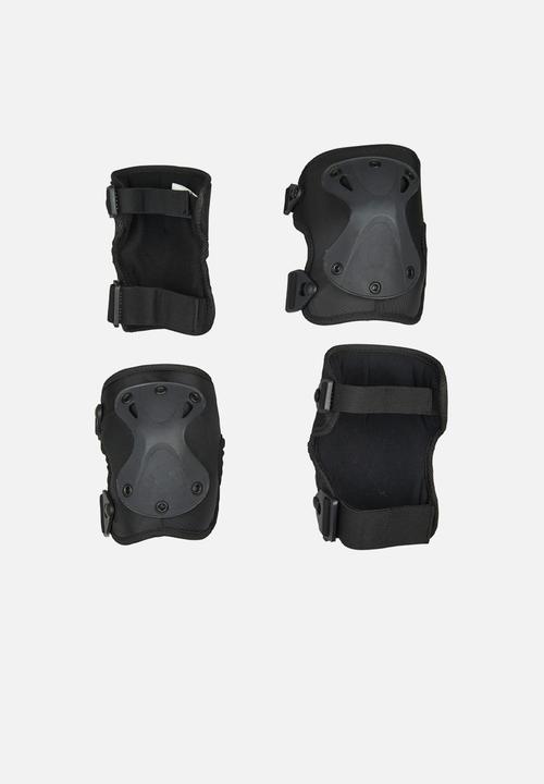 MICRO - Knee and elbow pads black: medium - black
