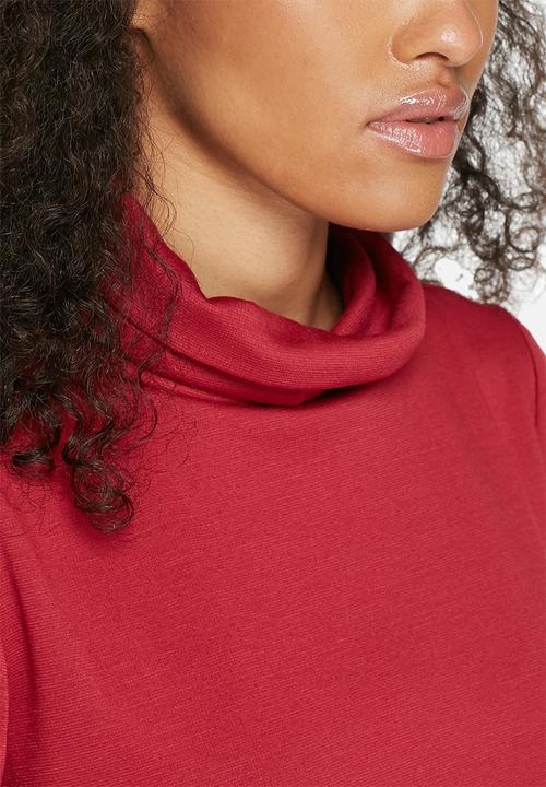 dailyfriday - Chev polo neck dress