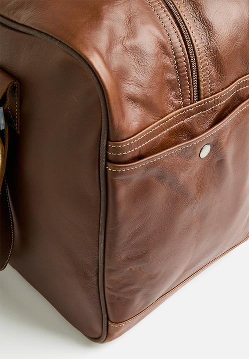 Thandana - Large Weekender Lether - Tobac Leather