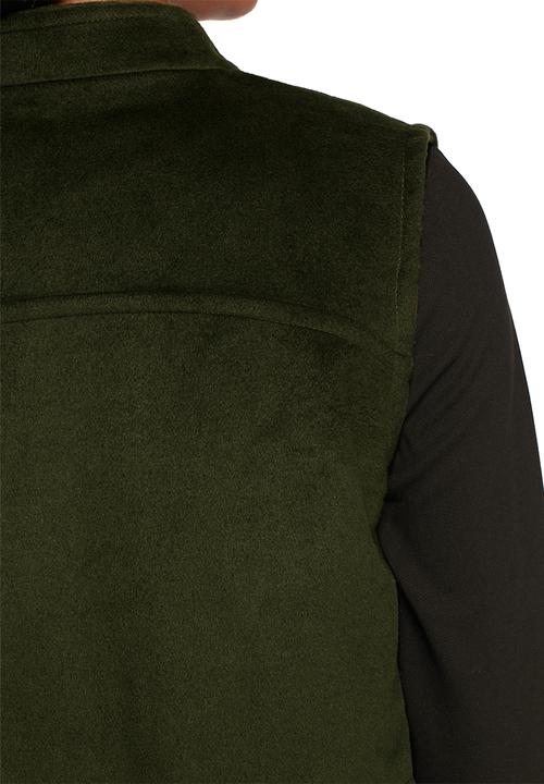 Neon Rose - Sleeveless button jacket