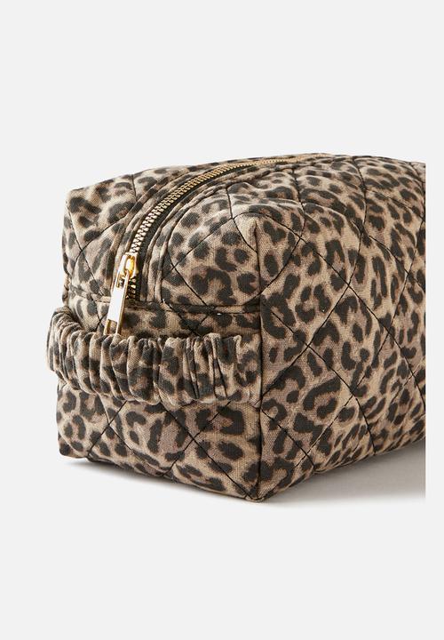 Cotton On - Cosmetic Case - Taylor Leopard