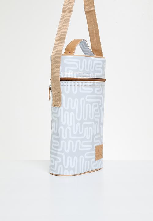Thandana - Wine Cooler Double Carry Laminated Fabric - GEO Moonstruck