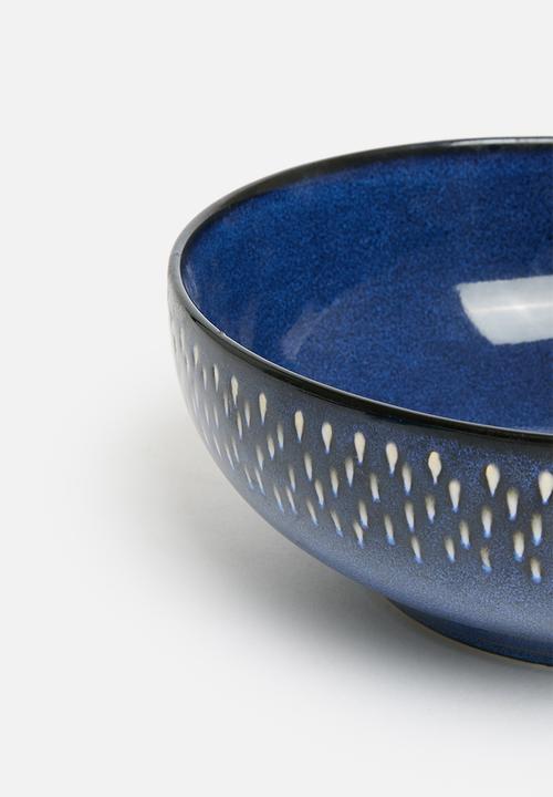Excellent Houseware - Reactive serving bowl - blue