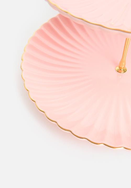 Nicolson Russell - 3 Tier Cake Stand - Pink