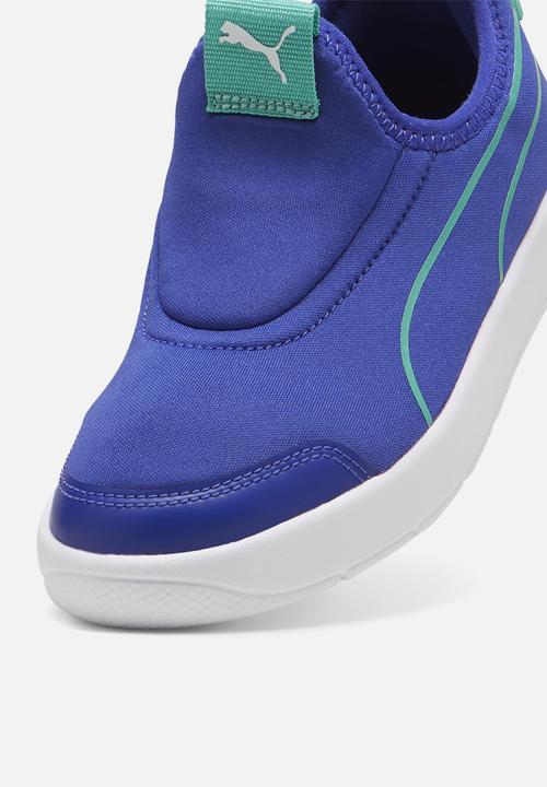 PUMA - Courtflex V3 Slip On Ps - Lapis Lazuli-Jade Frost