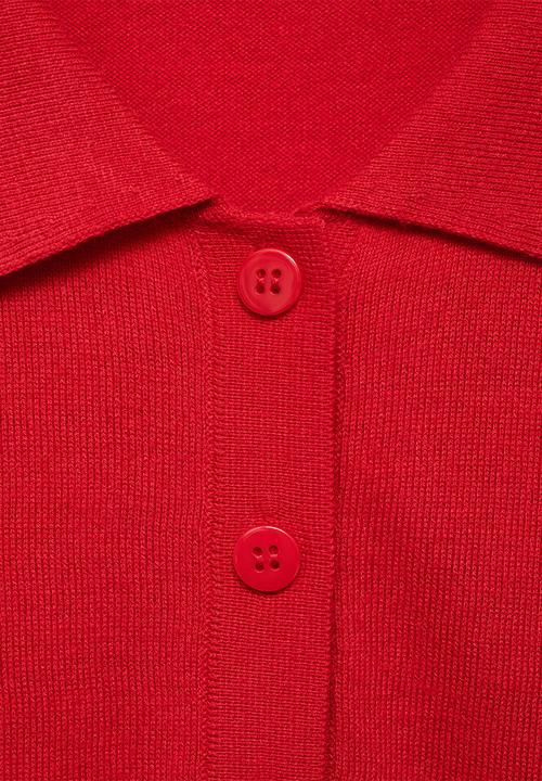 MANGO - Plus Vest Paco - Red