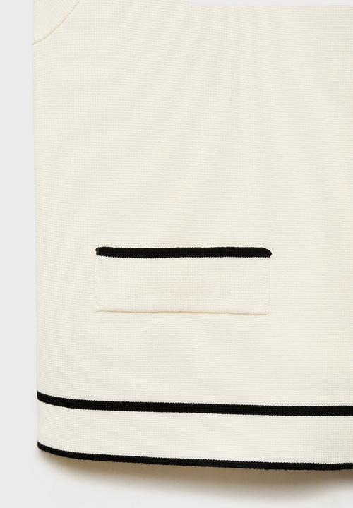 MANGO - Plus Vest Como - Light Beige