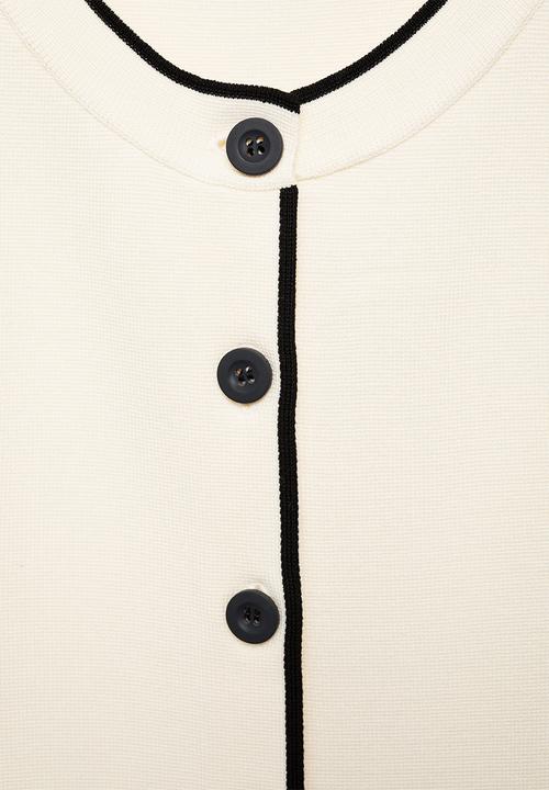 MANGO - Plus Vest Como - Light Beige