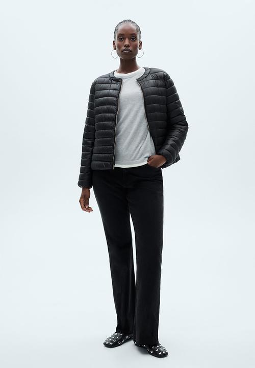 MANGO - Plus Puffer Coat Blandi - Black