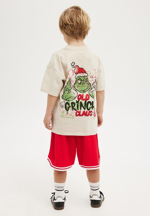 Cotton On - Braxton basketball short - varsity red