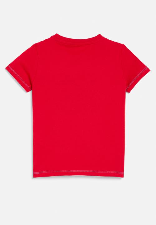 GUESS - Short sleeve T-shirt - rapid red