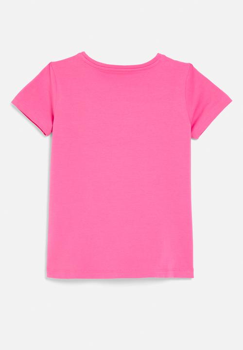 GUESS - Short sleeve T-shirt - caramel rose