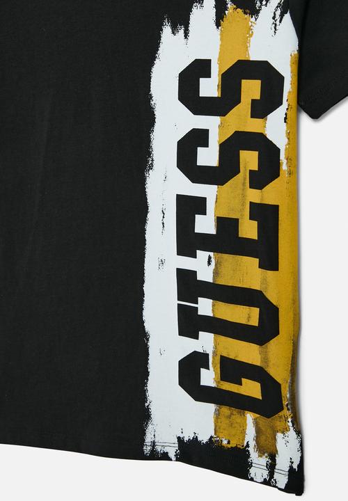 GUESS - Short sleeve T-shirt - jet black