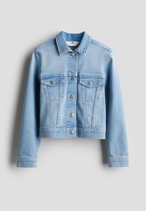 H&M - Denim jacket - light denim blue
