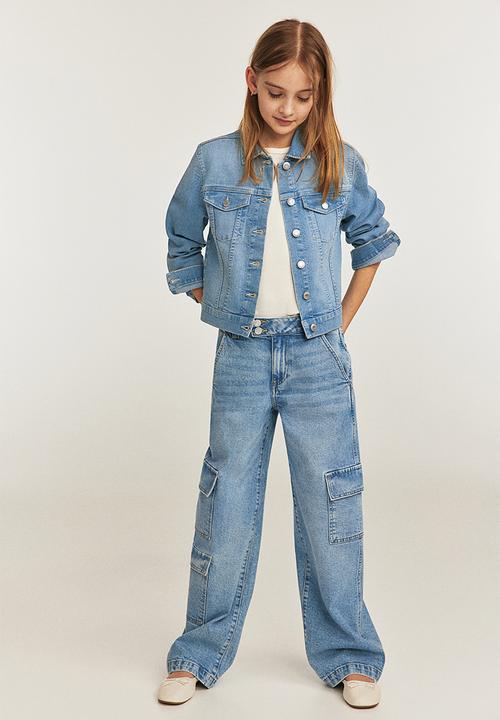 H&M - Denim jacket - light denim blue