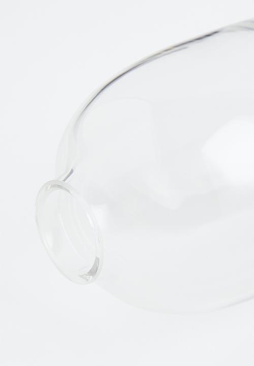 H&M - Clear glass mini vase - clear glass