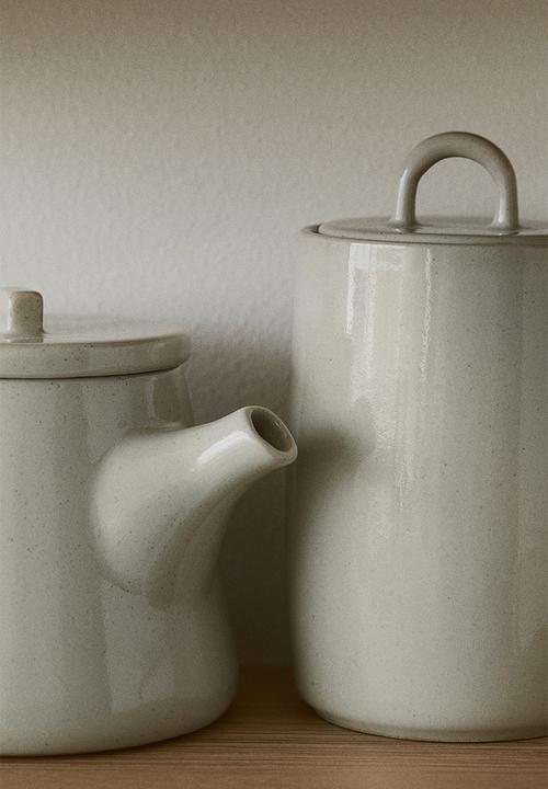 H&M - Stoneware jar - mole