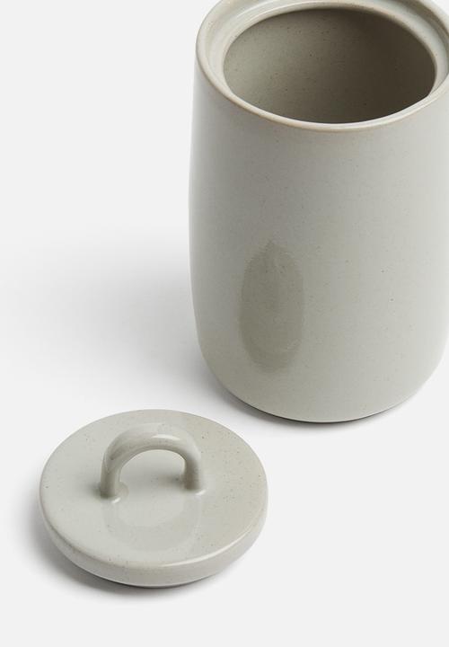 H&M - Stoneware jar - mole