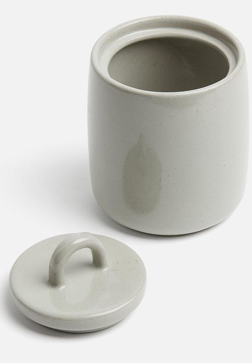 H&M - Stoneware jar - mole