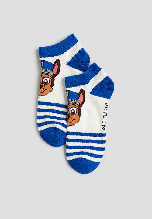 H&M - 5-Pack trainer socks - blue paw patrol 