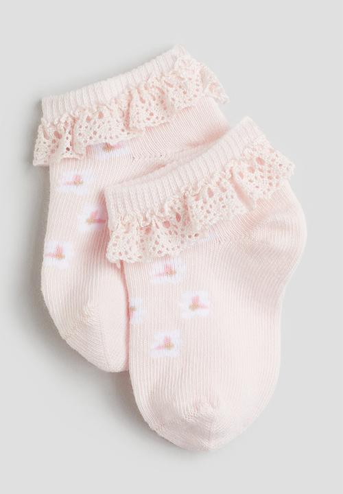 H&M - 4-Pack shaftless socks - multi