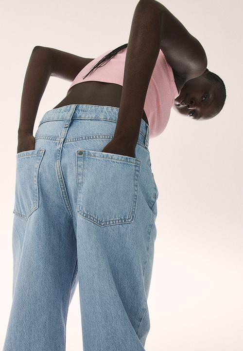 H&M - Cropped vest top - light pink