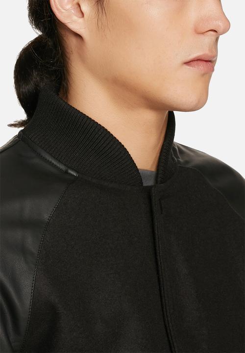 Native Youth - Contrast sleeve bomber 
