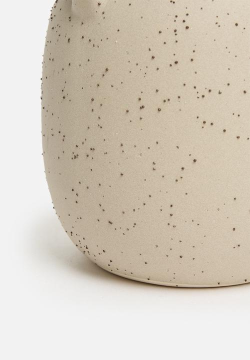 H&S - Stoneware Vase - Natural