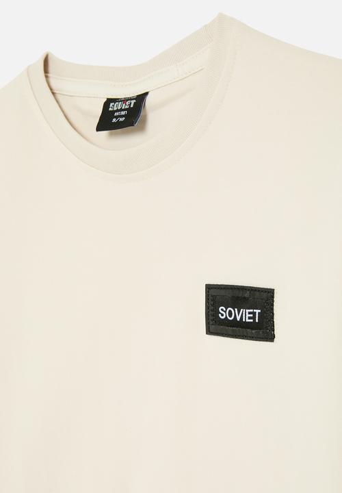 SOVIET - Boys fashion tee - cream2