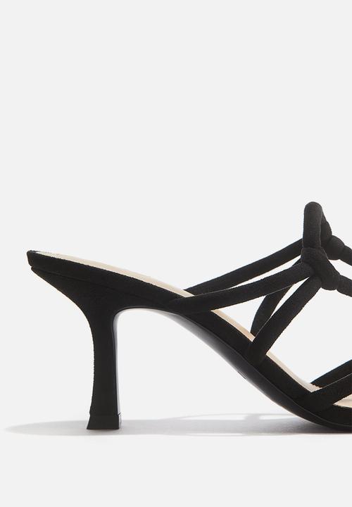 H&M - Strappy heeled sandals - black