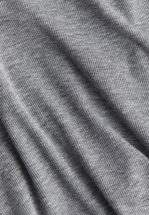 H&M - Ribbed vest top - grey marl