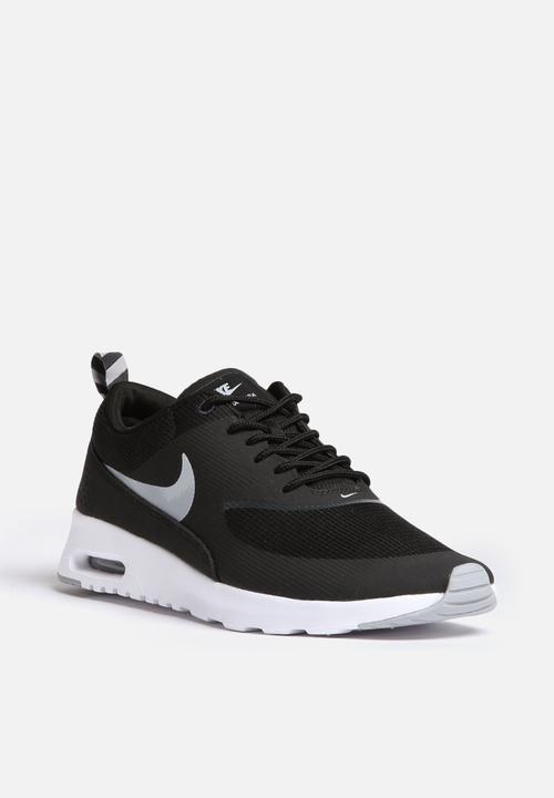nike air max thea womens black and grey