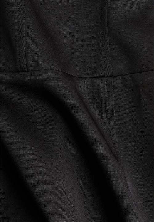 H&M - Bandeau mini dress - black