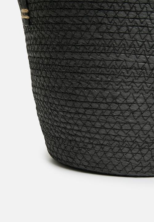H&S - Medium Juno basket-black