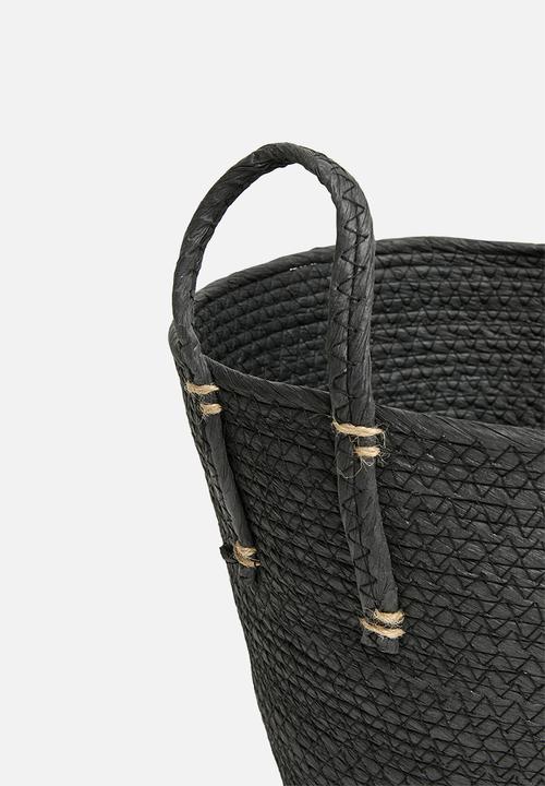 H&S - Medium Juno basket-black