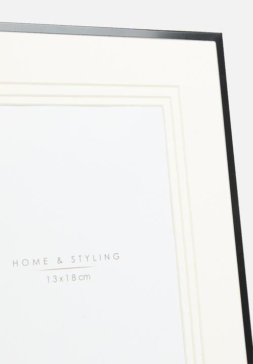 H&S - Misa photo frame-black