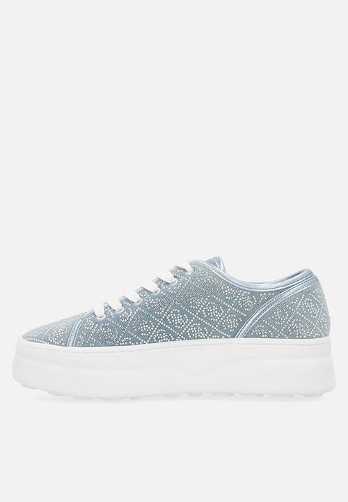 GUESS - Queeny2 sneaker washed denim 4g stones - blue