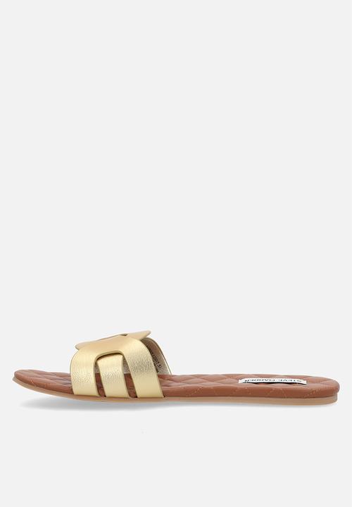 Steve Madden - Hallandale slip-on sandal - gold